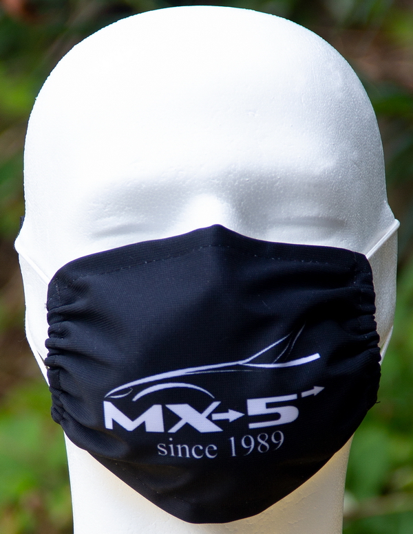 "MX-5 since 1989" face mask